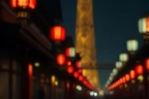 景深的叙事分工封面，清晰区与模糊区在画面中划分层次